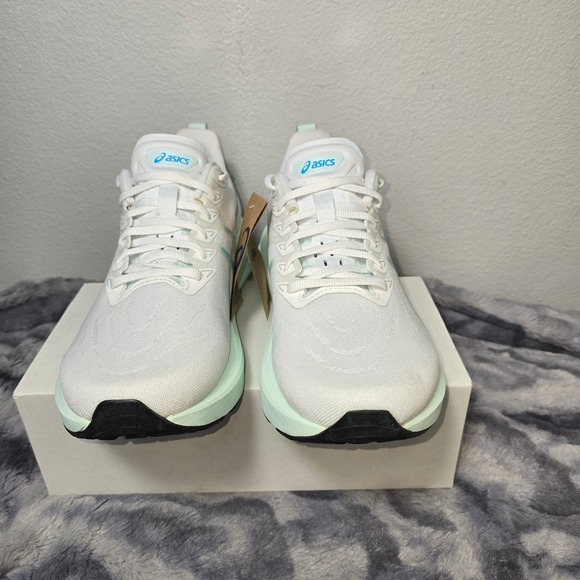 NWT Asics GT-2000 13 Running Shoes White Mint Green Stability Sneakers Womens 12 - Picture 3 of 8